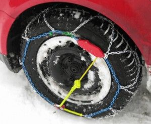 winterband met sneeuwketting