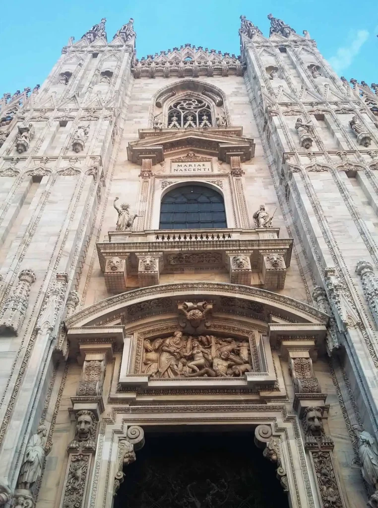 Dom van Milaan van dichtbij